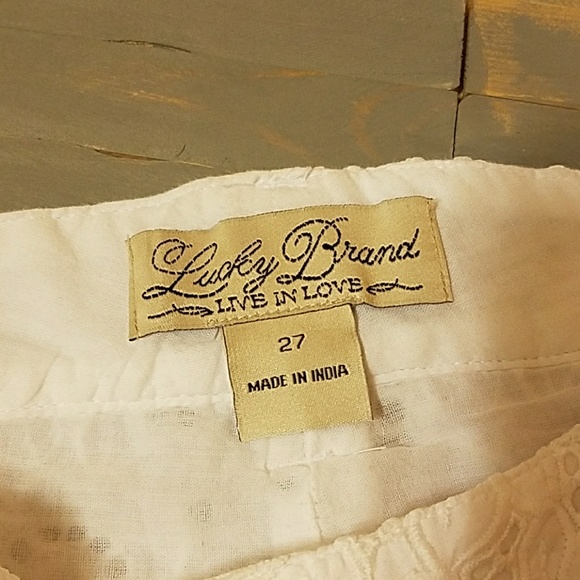 Lucky Brand white lace shorts - Picture 4 of 5